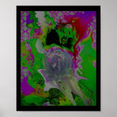 implosie-Sticker Poster (Voorkant)