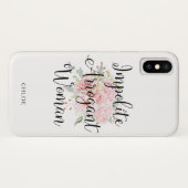 Impolite Arrogant Woman | Elizabeth Warren Case-Mate iPhone Case (Achterkant (horizontaal))