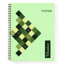Imponerend groen blok - Back to School Notitieboek