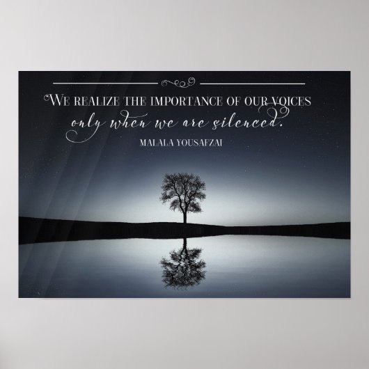 Importance Of Our Voices Poster (Voorkant)