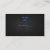 Importeren-exporteren/wereldwijd Visitekaartje (Achterkant)