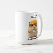 Importeren hardhat hamster SnuggleHamster.com Koffiemok (Voorkant rechts)