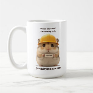 Importeren hardhat hamster SnuggleHamster.com Koffiemok