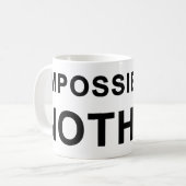 Impossible Is Nothing Koffiemok (Voorkant links)