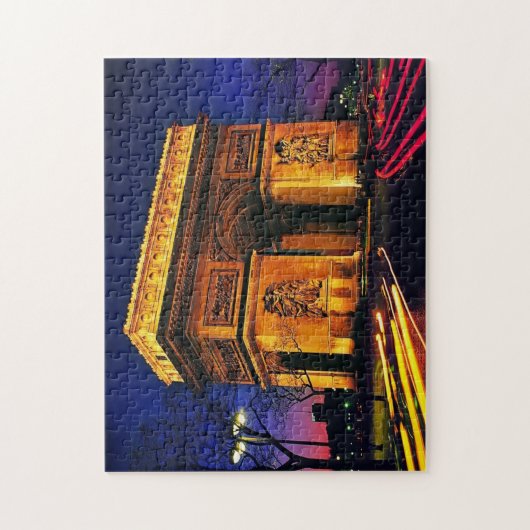 Impossible Puzzle - Arc de Triomphe, Parijs, Frank Legpuzzel (Verticaal)