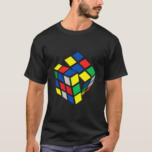 Impossible Rubik Rubix Rubics Cube Pocket Gaming T-shirt (Voorkant)