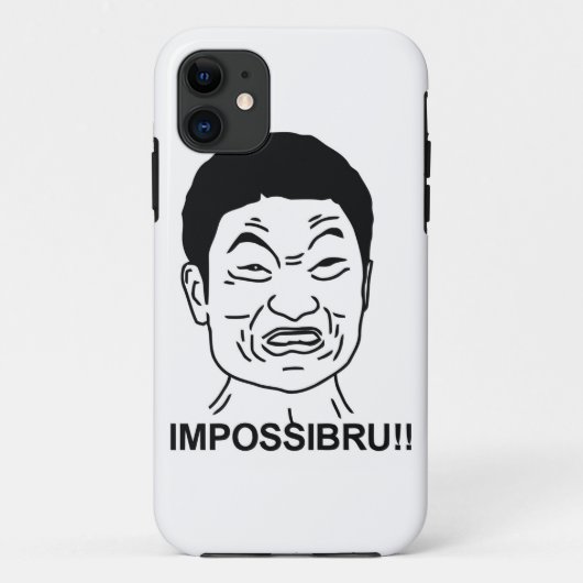 Impossibru Case-Mate iPhone Case (Achterkant)