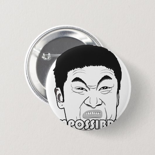 Impossibru Ronde Button 5,7 Cm (Voorkant /achterkant)