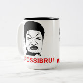 IMPOSSIBRUUUUUU!!!! TWEEKLEURIGE KOFFIEMOK (Voorkant links)