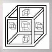 Impossilbe Cube Poster (Voorkant)