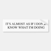 Imposter Bumpersticker (Voorkant)