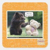 Imposter! Vierkante Sticker (Voorkant)