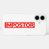 Impostor Stamp Case-Mate iPhone Case (Achterkant (horizontaal))