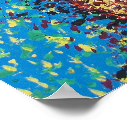 Impresionist Guitar Print / Poster (Hoek)