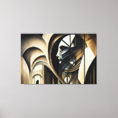 Impressão em Tela Abstract Realism Canvas Afdruk (Voorkant)