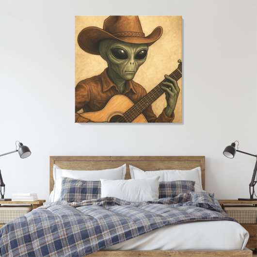 Impressão em Tela Canvas Afdruk (Insitu (Slaapkamer))