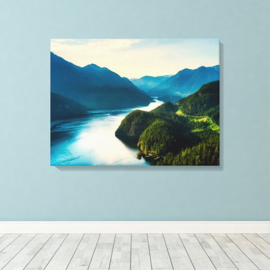 Impressão em Tela Canvas Afdruk (Insitu (Houten vloer))