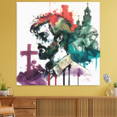 Impressão em Tela Canvas Afdruk (Insitu (Woonkamer))