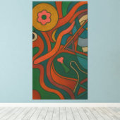 impressão em Tela  Canvas Afdruk (Insitu (Houten vloer))