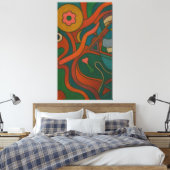 impressão em Tela  Canvas Afdruk (Insitu (Slaapkamer))