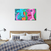 Impressão em Tela Canvas Afdruk (Insitu (Slaapkamer))