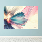 Impressão Em Tela Quadros a Natureza e Seus Abstra Canvas Afdruk (Insitu (Houten vloer))