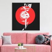 Impressão em Tela tempo Canvas Afdruk (Insitu (Woonkamer))