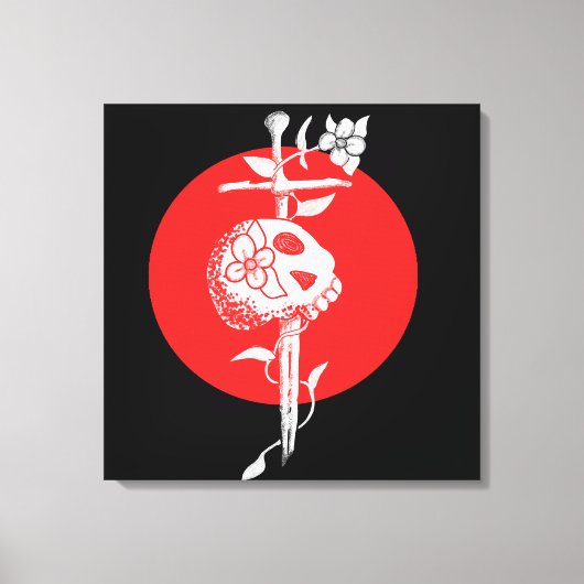 Impressão em Tela tempo Canvas Afdruk (Voorkant)