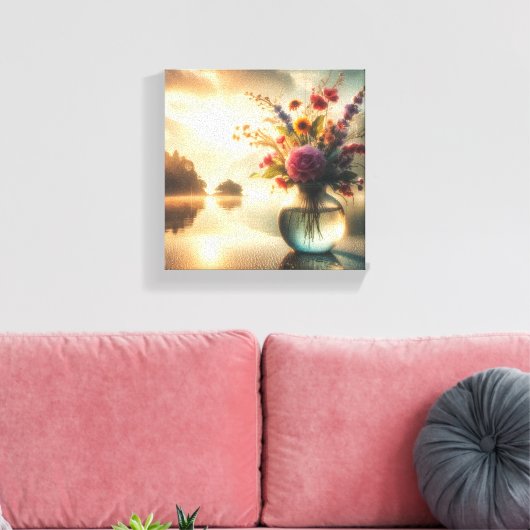 Impressão em Tela Vaso Canvas Afdruk (Insitu (Woonkamer))