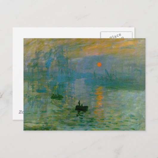 Impressie, Sunrise Briefkaart (Voorkant / Achterkant)