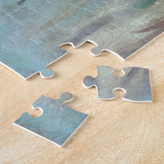 Impressie, Sunrise, Claude Monet Legpuzzel (Zijkant)