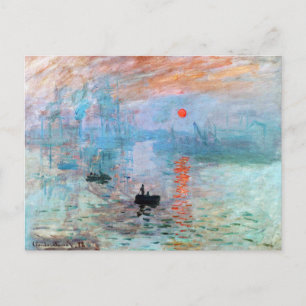 Impressie, Sunrise door Claude Monet Briefkaart
