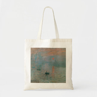 Impressie, Sunrise door Claude Monet Tote Bag