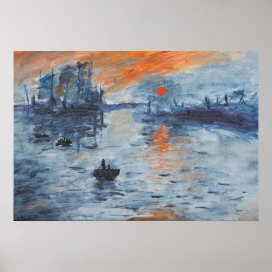 Impressie, Sunrise Poster (Voorkant)