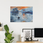 Impressie, Sunrise Poster (Thuiskantoor)
