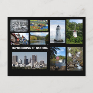 Impressie van het Georgische Briefkaart