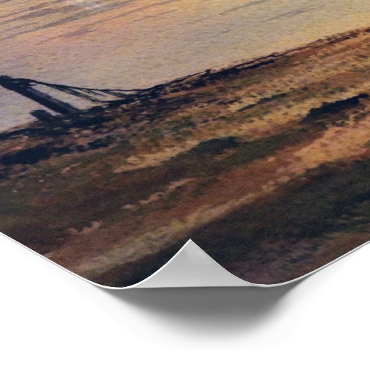 Impressie van Provincetown Poster (Hoek)