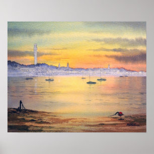 Impressie van Provincetown Poster