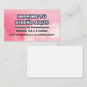 Impressie voor Visitekaartjes Afdrukken (Voorkant / Achterkant)