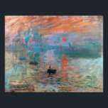 Impressie, zonsopgang | Claude Monet | Foto Afdruk<br><div class="desc">Impression,  Sunrise is een schilderij van Claude Monet uit 1872.</div>