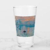 Impressie Zonsopgang Claude Monet Glas (Voorkant)