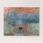 Impressie, zonsopgang | Claude Monet | Legpuzzel<br><div class="desc">Impression,  Sunrise is een schilderij van Claude Monet uit 1872.</div>