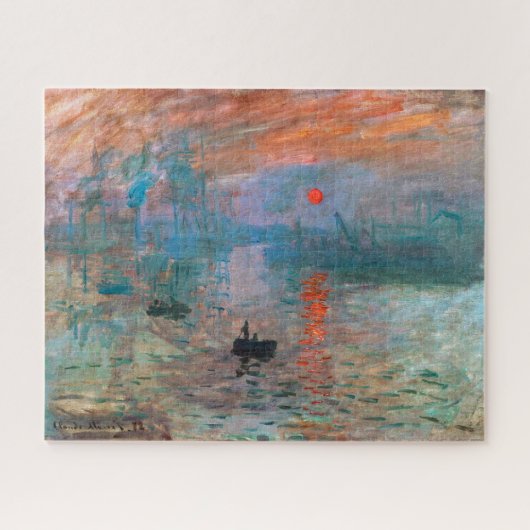 Impressie, zonsopgang | Claude Monet | Legpuzzel (Horizontaal)
