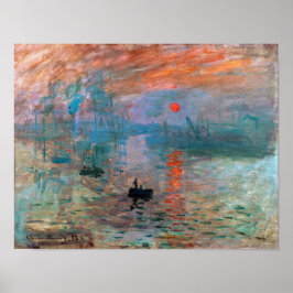 Impressie, zonsopgang | Claude Monet | Poster