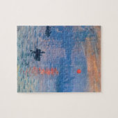 Impressie, zonsopgang door Claude Monet Legpuzzel (Horizontaal)