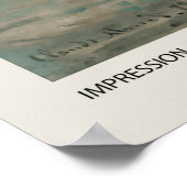 Impressie Zonsopgang Poster (Hoek)