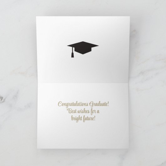 IMPRESSIEF, Afstuderen Gefeliciteerd! Afstuderen K Kaart (Binnen)