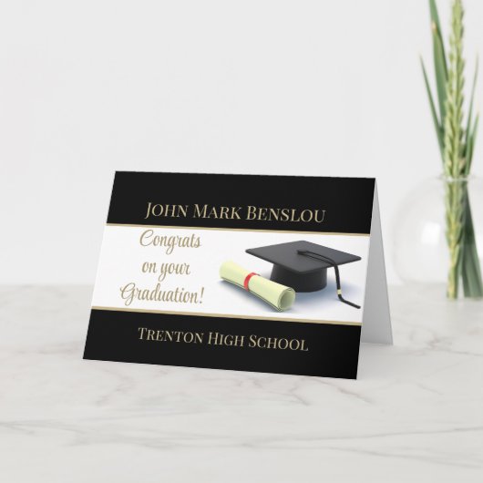 IMPRESSIEF, Afstuderen Gefeliciteerd! Afstuderen K Kaart (Voorkant)