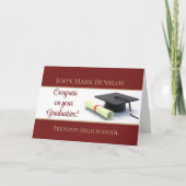 IMPRESSIEF, Afstuderen Gefeliciteerd! Afstuderen K Kaart (Voorkant)