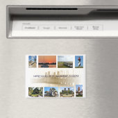 Impressies van St. Augustine, Florida Magneet (Insitu (Vaatwasser))